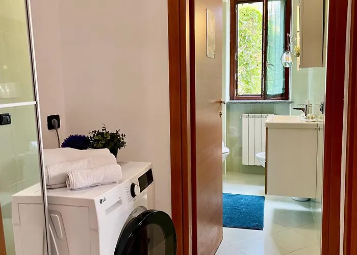 Lägenhet Bnbook Blue River -2 Bedrooms And Private Parking Sesto Calende